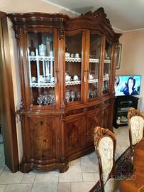 sala da pranzo stile barocco