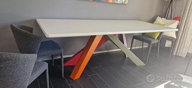 tavolo bonaldo big table 200x100 bianco