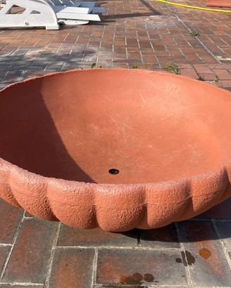 Vaso in resina grande