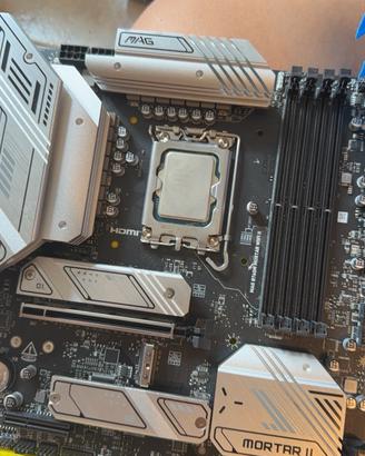 Msi MAG B760M Mortar Wifi II +Intel CoreI5-13600kf