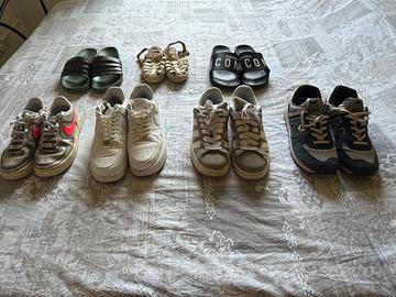 Stock n. 7 paia di scarpe firmate