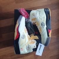 Jordan 5 Off White SAIL 43