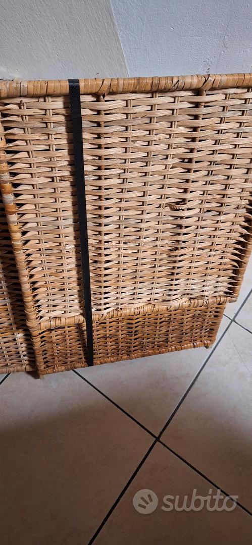 BRANÄS Cesta per bucato rivestita, rattan - IKEA Italia