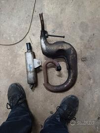 Marmitta Leovinci a serpentone Piaggio ciao