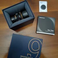 Brightin star 9mm f5.6 SonyE fullframe grandangolo
