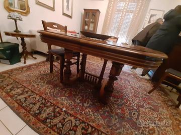 tavolo quadrato allungabile