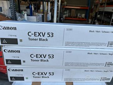CANON C EXV 53 black nuovi  TONER STAMPANTE