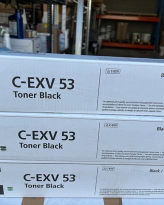 CANON C EXV 53 black nuovi  TONER STAMPANTE