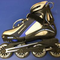 Roller blades per ragazzo/a e set paracolpi