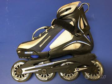 Roller blades per ragazzo/a e set paracolpi
