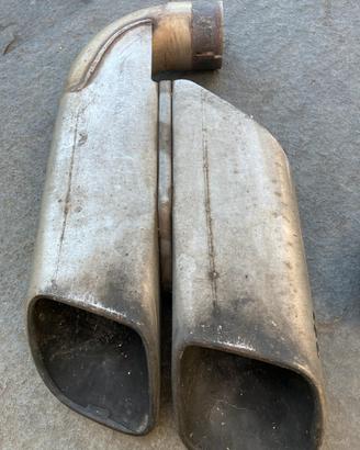 Terminale di scarico Porsche.