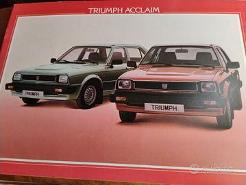 Brochure Triumph Acclaim