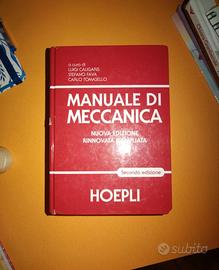 manuale di meccanica Hoepli 