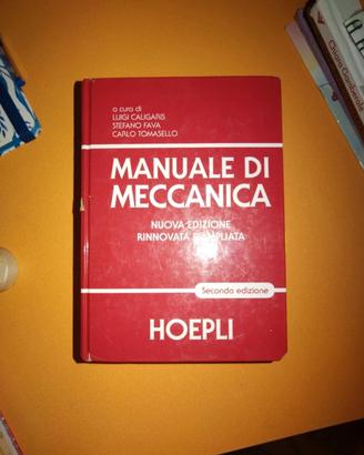manuale di meccanica Hoepli 