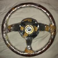 Volante  legno Lancia