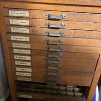 Cassettiera Tipografica