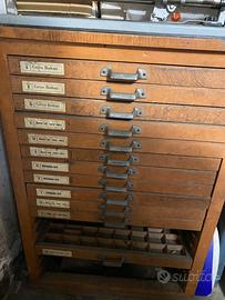 Cassettiera Tipografica