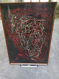 Pregiato dipinto di anonimo artista del novecento