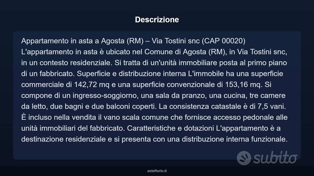 Appartamento – Agosta, Roma Capitale - Vista 5