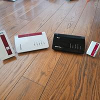 sistema mesh Fritz! box con 2 7530 