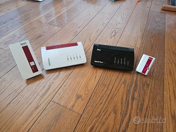 sistema mesh Fritz! box con 2 7530 