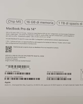 MacBook Pro da 14"