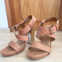 Sandalo ASH - Beige nr 39 tacco 11 cm