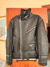 Giubbotto ZARA Shearling Biker Jacket