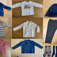 Set completo autunno-inverno bambino 4-5 anni