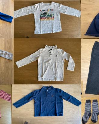 Set completo autunno-inverno bambino 4-5 anni