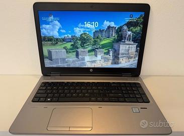 HP PROBOOK 650 G3 15 16GB RAM 256 SSD RICONDIZIONA