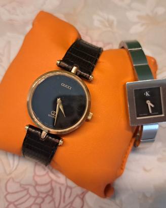 Orologio Gucci e orologio CK