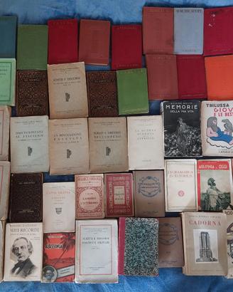 Libri d'epoca dal 1895 – 1938