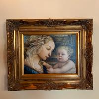 Quadro Madonna e Bambin gesu