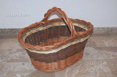 Cesta in vimini portalegna