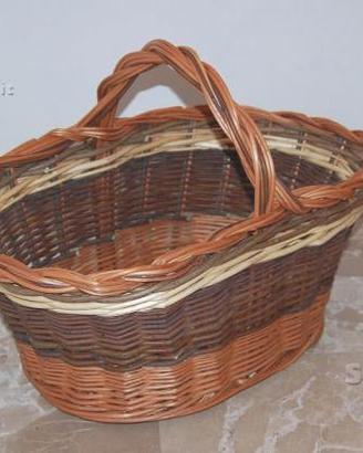 Cesta in vimini portalegna