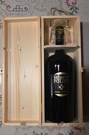 Amaro Siciliano Monte Polizo, cassetta legno