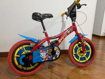 bicicletta 14 pollici 