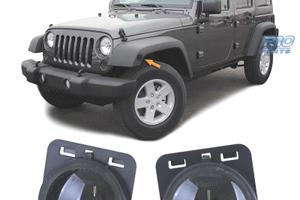 FRECCIE LATERALI JEEP WRANGLER JK 07-17 LED NERO