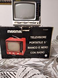 piccola Tv con radio