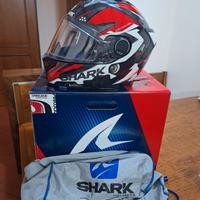 CASCO MOTO SHARK SPARTAN GT CARBON URIKAN TG M