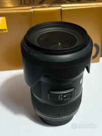 Sigma 18-35mm f/1.8 DC HSM Art per Nikon F