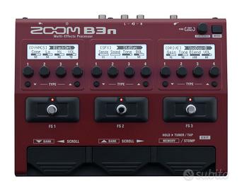 Zoom B3n pedaliera multieffetto per basso