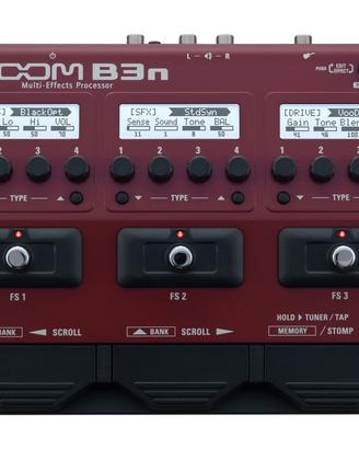 Zoom B3n pedaliera multieffetto per basso
