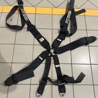 Cinture fia da rally sparco
