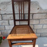 sedie legno primo novecento
