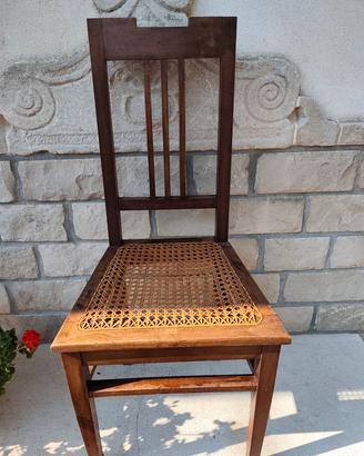sedie legno primo novecento