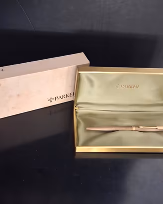 Penna a sfera Parker 75 Cisele   Sterling Vermeil