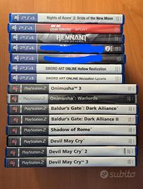 Videogiochi PlayStation PS2 e PS4 tutto 10 al pz