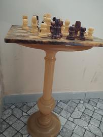 scacchiera in marmo 